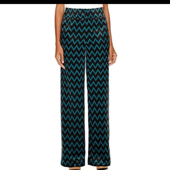NWT Worthington Modern Fit High-Waisted Satin Pants - Size 10 - Picture 1 of 8